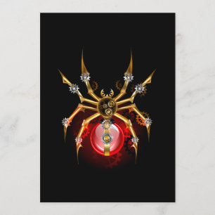 Programme Araignée en vapeur noire