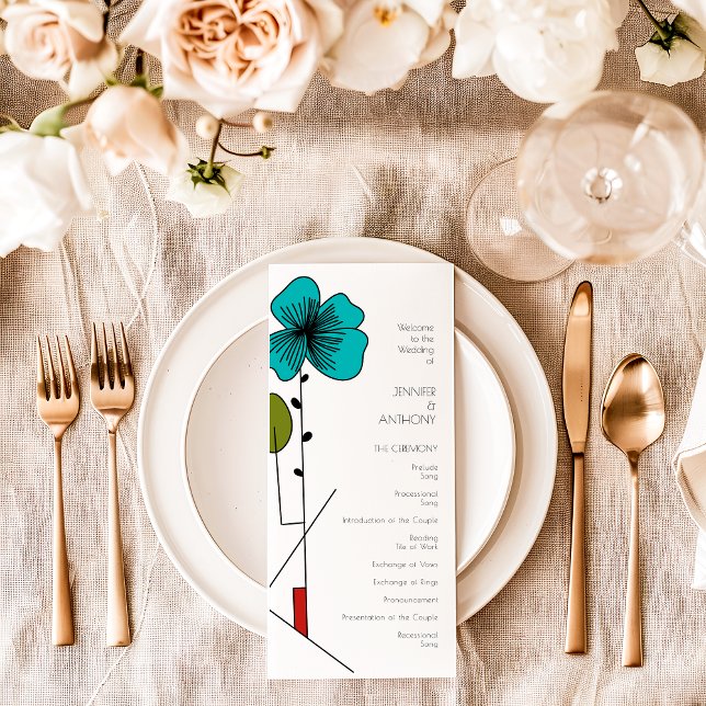 Programme Art contemporain Nouveau Floral Mariage (Créateur téléchargé)