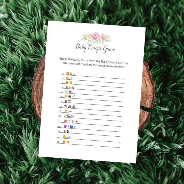 Programme Baby Emojis Girl Teddy Bear Card (Créateur téléchargé)