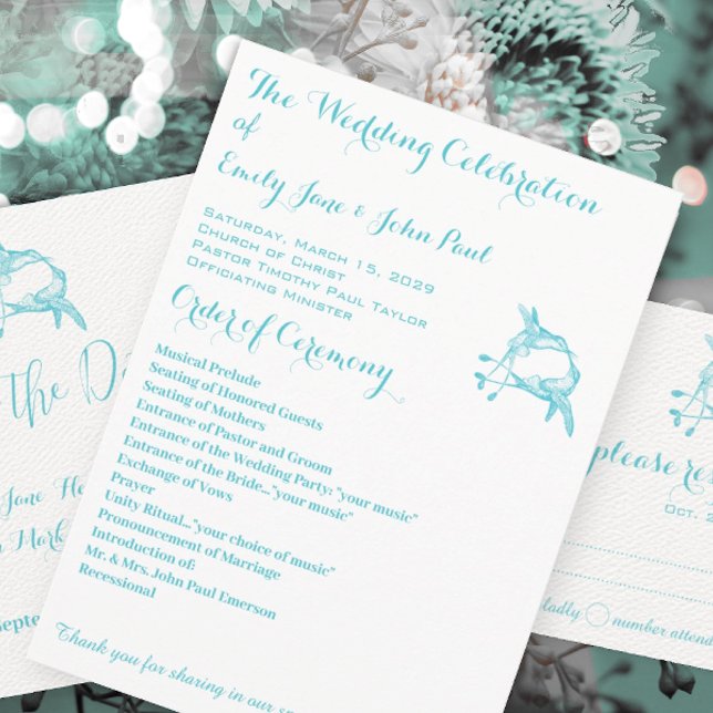 Programme Baiser bleu de mariage de colibri (Créateur téléchargé)