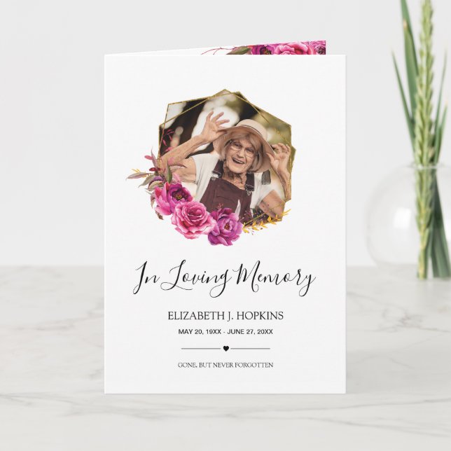 Programme Cadre géométrique Bourgogne en fleurs 2 Photo Funé (Devant)