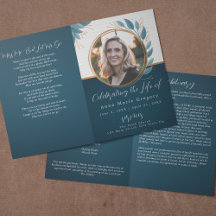 Célébration de la vie Photo de bronze Funérailles 