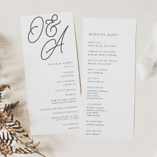 Programme Cendre Mariage de monogramme de filigrane de scr