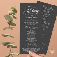Cérémonie mariage, élégance classique gris foncé