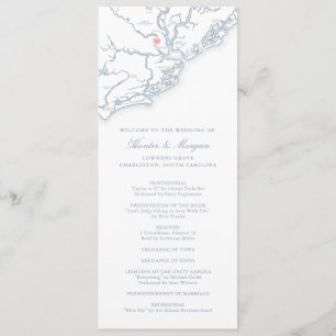 Programme Charleston Caroline du Sud Dusty Blue Mariage