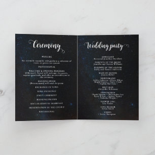 Programme Ciel nocturne mariage sous les étoiles