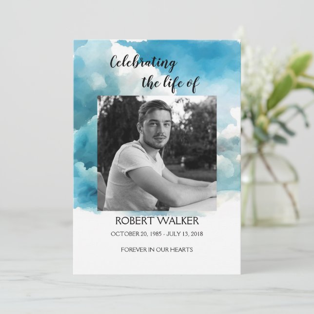 Programme de célébrations de l'Ordre bleu du servi (Debout devant)