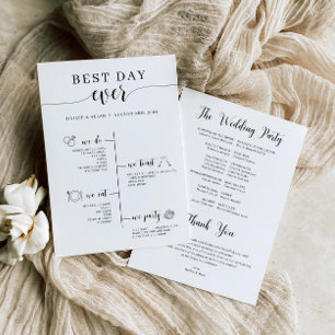 Programme de chronologie Mariage le meilleur jour