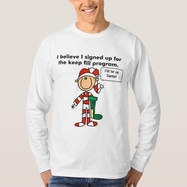 Programme de conservation de Noël Tshirts et cadea (Devant)