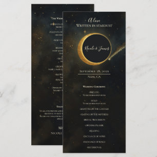 Programme de mariage céleste de l'éclipse de pouss