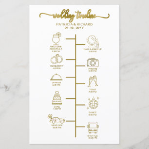 Programme de Mariage Cocktail - Icon Bienvenue de 