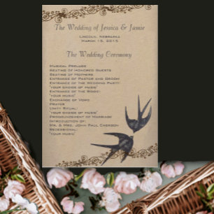 Programme de mariage de la marine Inséparable vint