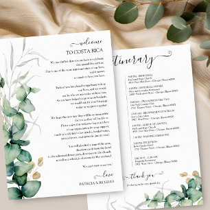 Programme de Mariage de Week-end Végétation Eucaly