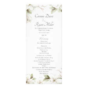 Programme de mariage Magnolias