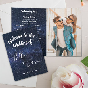 Programme de mariage SOUS LES ÉTOILES Mariage thém