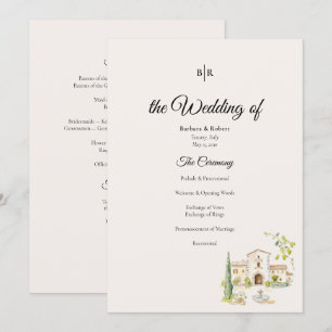 Programme de mariage Villa toscane Élégant Italie