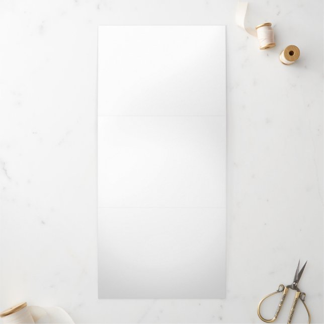 Programme de pliage à trois lettres de 5 po x 7 po (Extérieur)