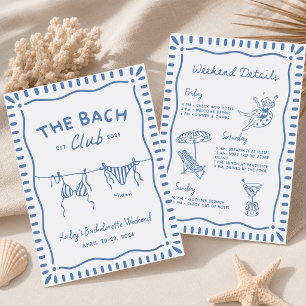 Programme de week-end de célibataire à Blue Beach
