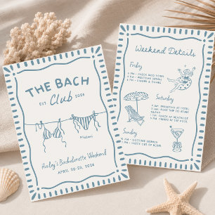 Programme de week-end de célibataire à Blue Beach