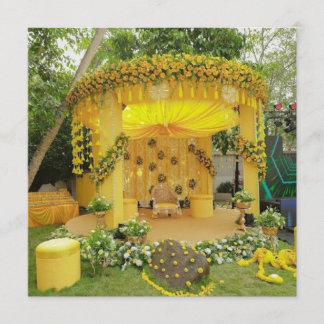 Programme Décoration de haldi 