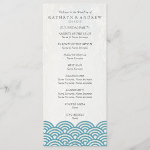 Programme des vagues de Seigaiha japonais/Ordre de