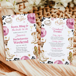 Programme du week-end de jeune fille en rose Boots