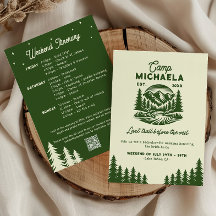 Programme du week-end de la dernière randonnée de 