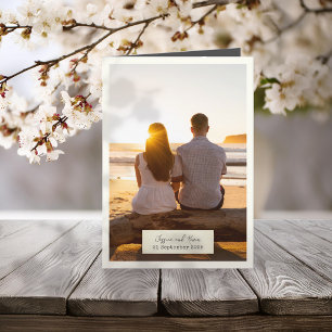 Programme Elégant Mariage rustique avec photo