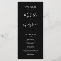 Élégant minimaliste simple Mariage moderne