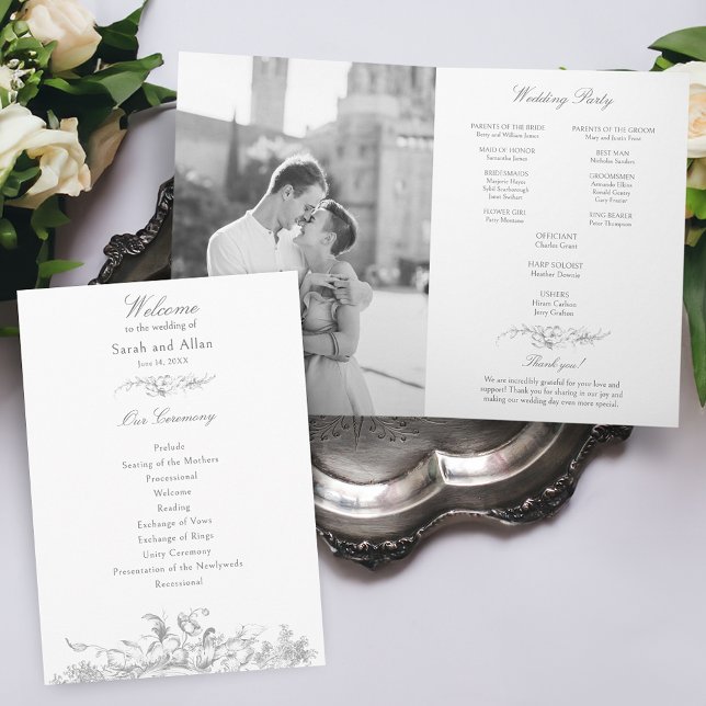 Programme Élégant Rococo Floral Français (Créateur téléchargé)