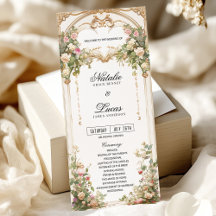 Élégante cérémonie Vintage florale et Mariage d'or