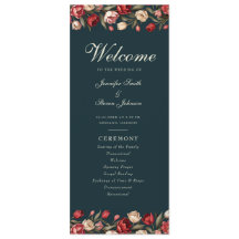 Emerald Green et Red Tulip Mariage