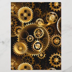 Programme Engrenages en laiton Steampunk sans soudure