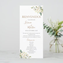 Programme espagnol de mariage des choeurs