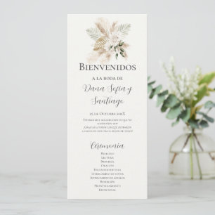 Programme espagnol de mariage des choeurs