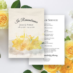 Programme Fleurs jonquilles Jaunes Service funéraire