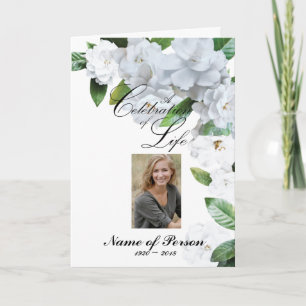 Programme Floral Funeral de White Gardenia