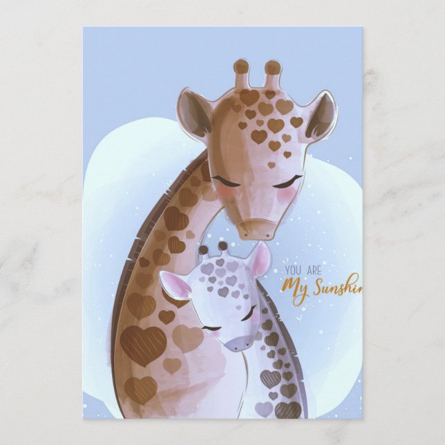 Programme Giraffe Lover Cute Giraffes (Devant)