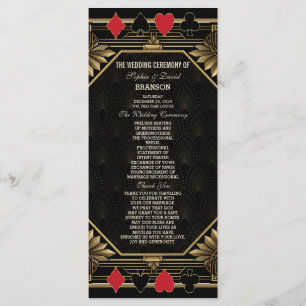 Programme Glam Royal Gold Black Casino Mariage de poker