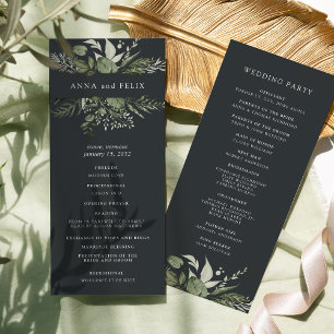 Programme Hiver Meadow   Mariage botanique vert