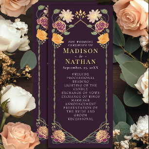 Programme Imaginaire Enchantée jardin floral mariage