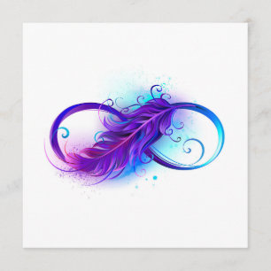 Programme Infinity with purple feather