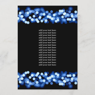 Programme Insert Bleu Hollywood Glam