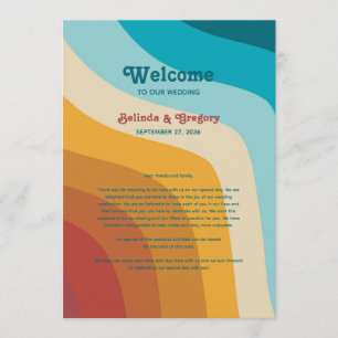 Programme Itinéraire coloré du Mariage arc-en-ciel des année