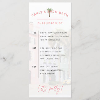 Programme Itinéraire du week-end Charleston Bach