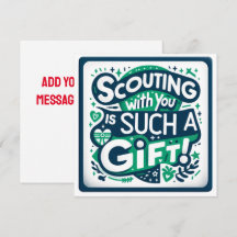 La fille Scouting avec vous est un tel cadeau Pani