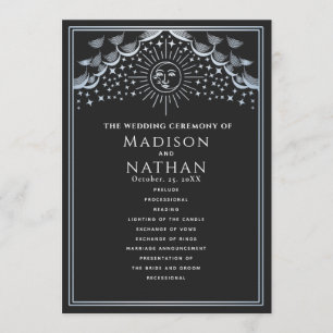 Programme Mariage au Tarot Soleil et Lune Argent