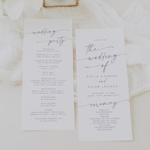 Programme Mariage Boho Chic Dusty Purple Tea Longueur