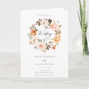 Programme Mariage botanique de la Terre d'automne