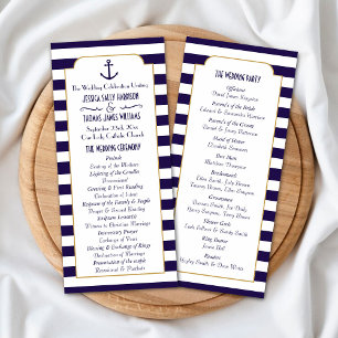 Programme Mariage d'Ancre de la marine nautique et de la ban